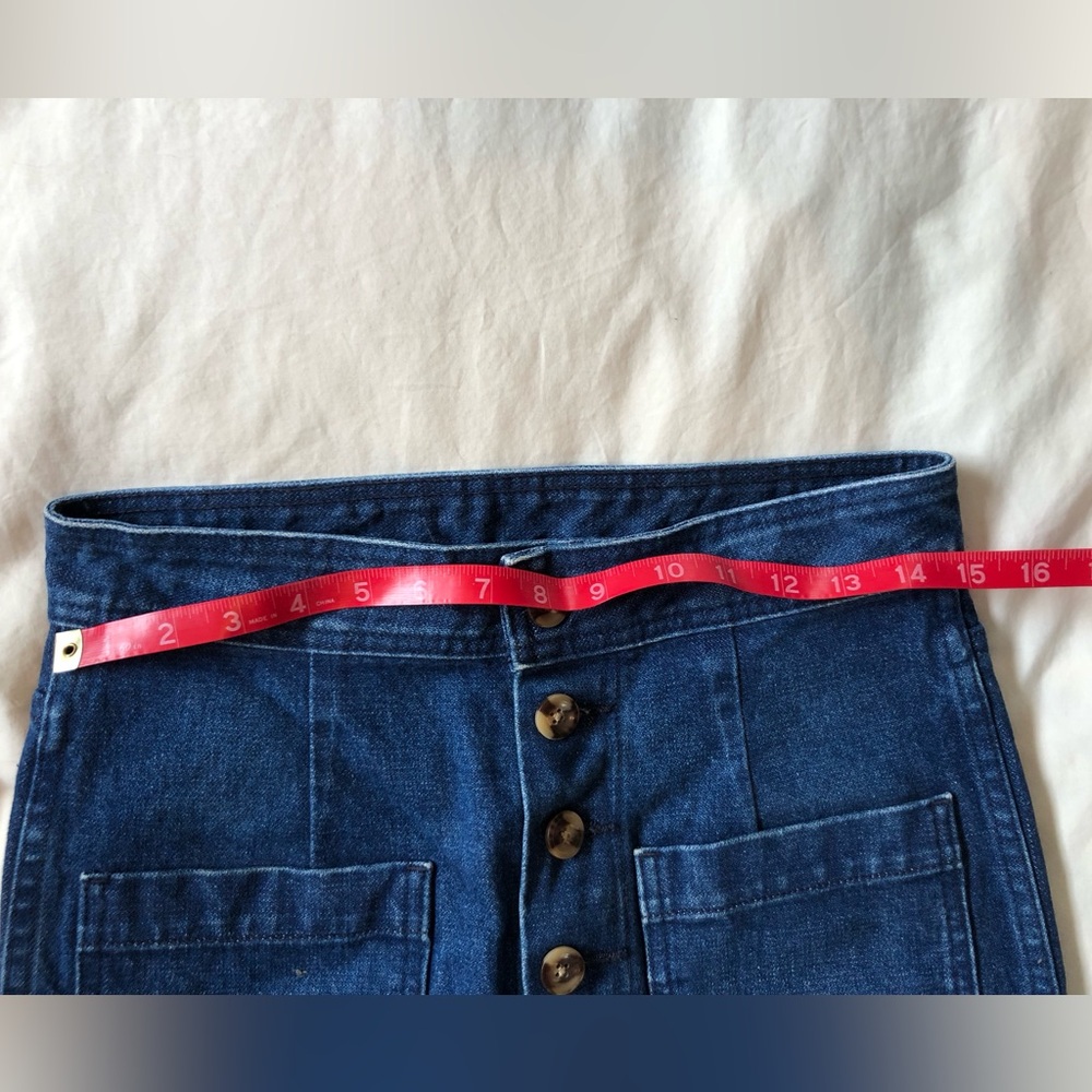 Caron Callahan Indigo Cropped Pants - Picture 9 of 11